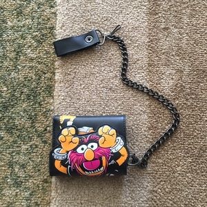 Animal Muppet Wallet with Chain